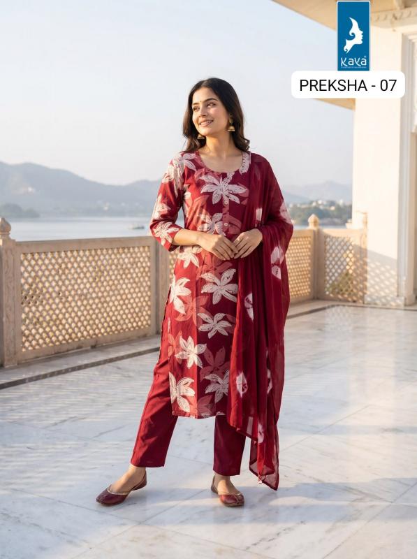 Kaya preksha 3pcs aaboli kurtis wholesale